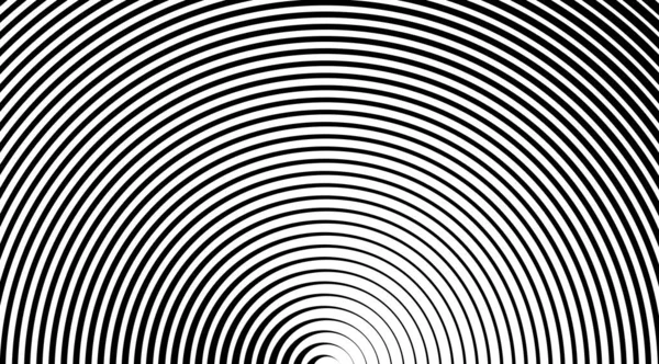 Optical Illusion Circle Art Abstract Vector Stripped Background — Stock Photo, Image