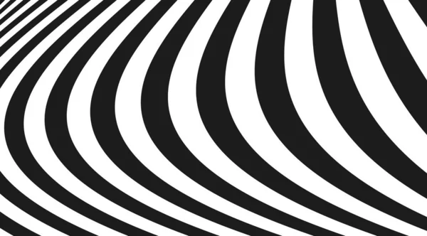 Optical Illusion Art Abstract Vector Stripped Background — Stock Photo, Image