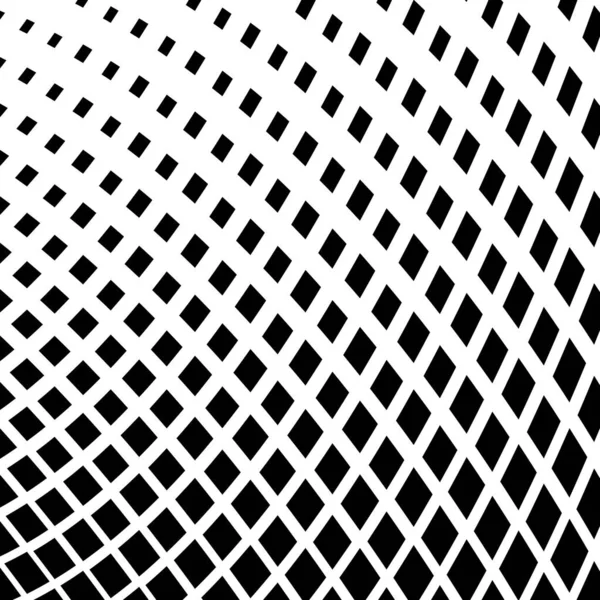 Halftone Geometic Warped Pattern Background — Stock Photo, Image