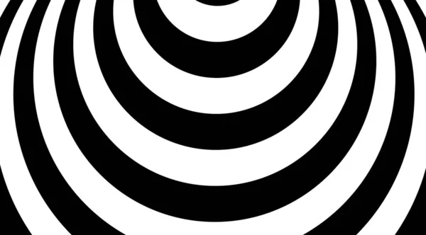 Abgestreifte Ringe Abstrakter Hintergrund Lineare Kreise Optische Täuschung Hintergrundvektordesign — Stockfoto