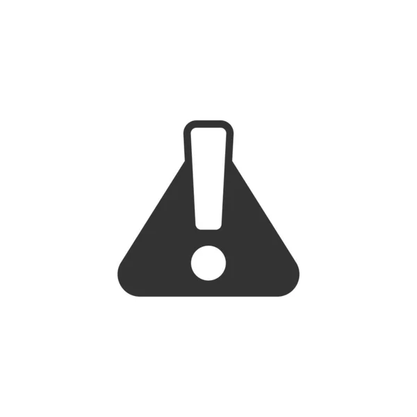 Треугольный Восклицательный Знак Значок Предупреждения Символ Внимания — стоковое фото
