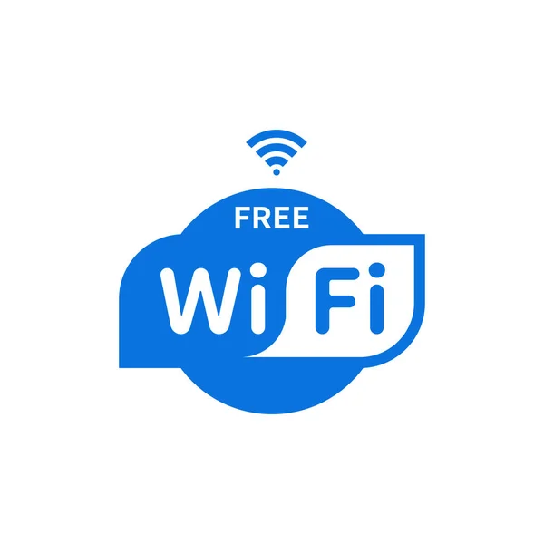 Free Zone Symbol Hotspot Wireless Network Area Sign — Stock Photo, Image