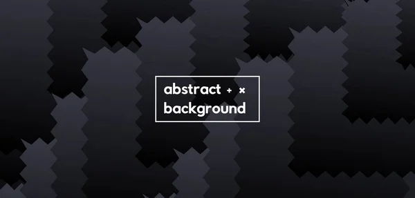 Abstact Black Pixel Background Vector Design Trendy Dark Geometric Backdrop — Stock Photo, Image