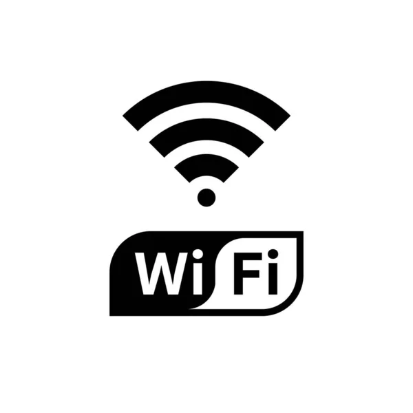 Wifi Signal Connection Symbol Vector Design Wireless Network Hotspot — Stock Photo, Image