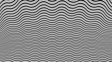 Soyut modern dalga desenli arka plan. Optik illüzyon arka planı.