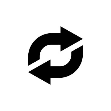 Ok simgesi vektör tasarımını değiştir.