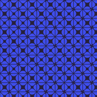 Modern geometrik dikişsiz model vektör tasarımı.