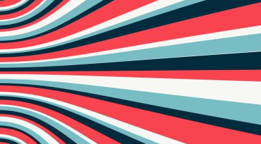 Soyut modern doğrusal renkli arkaplan vektör tasarımı.