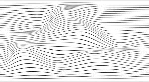 Thin Linear Futuristic Stripped Pattern Vector Design — Stock Photo, Image