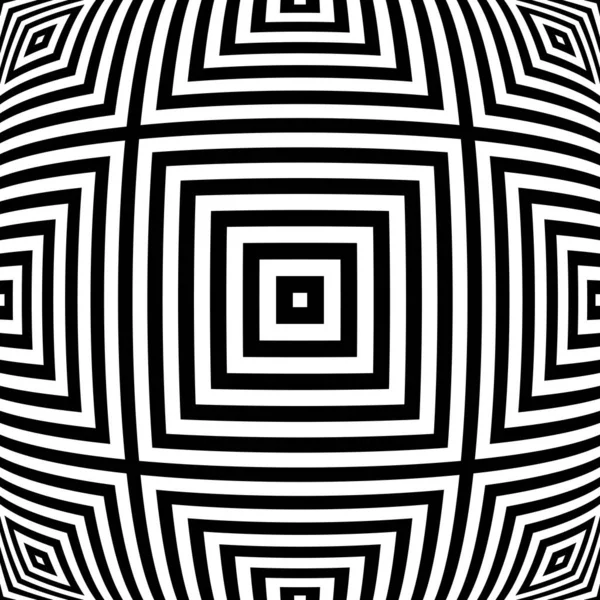Optical Illusion Geometric Striped Pattern Background Vector Design — Stock Photo, Image