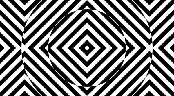 Optical Illusion Geometric Striped Pattern Background Vector Design — Stock Photo, Image