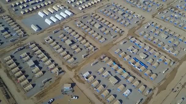 Campo Refugiados Cerca Mosul Irak — Vídeos de Stock