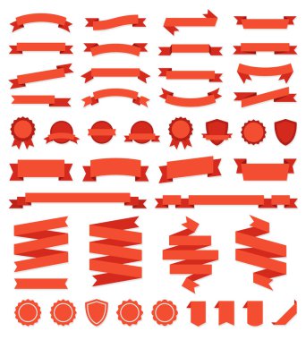 Kurdela ve Ödülleri - düz Vintage kırmızı Set