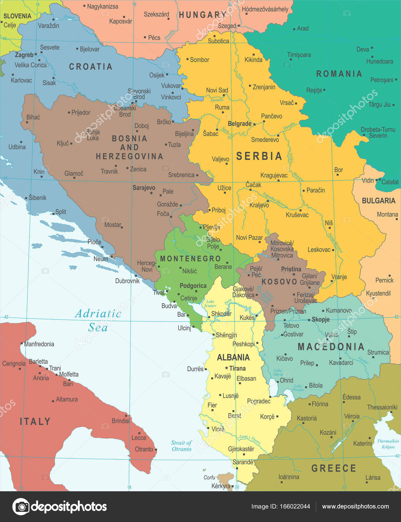 Balkan Karta | Karta