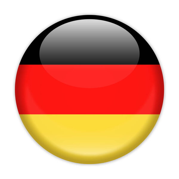 Germany Flag Vector Round Icon