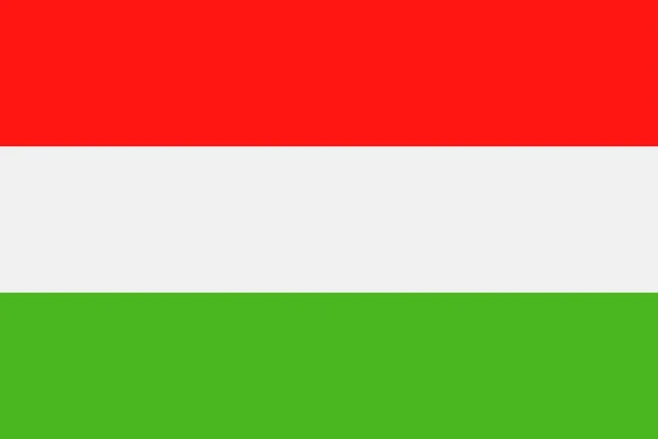 Hungría Bandera Vector Flat Icon — Archivo Imágenes Vectoriales