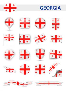 Georgia vektör olarak ayarlanmış