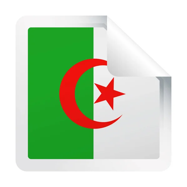 Алжирская векторная икона "Уголок вектора" — стоковый вектор
