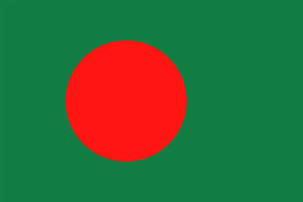 Bangladesh Flaggenvektor flaches Symbol — Stockvektor