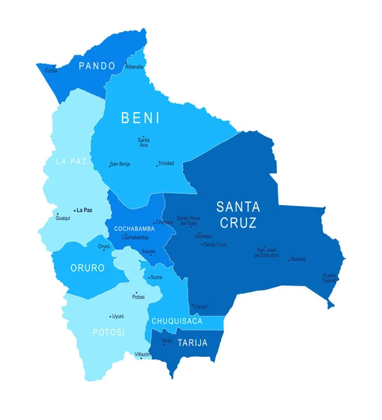 Mapa cinzento de Portugal (distritos em camadas separadas ) imagem vetorial  de chrupka© 86257284