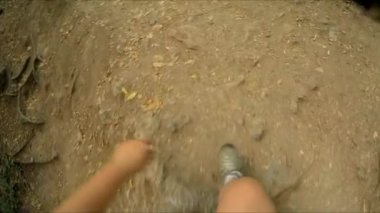 Şelale eski yol boyunca artış.