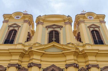 Timisoara - 15 Ekim, 2016 Roma Katolik piskoposluk Kilisesi Timisoara, Romanya 