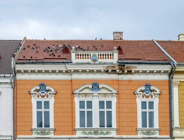 Eski bina on Union Square Timisoara, Romanya — Stok fotoğraf
