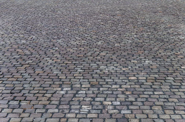 Old cobbled road surface in Timisoara — Stock Photo, Image