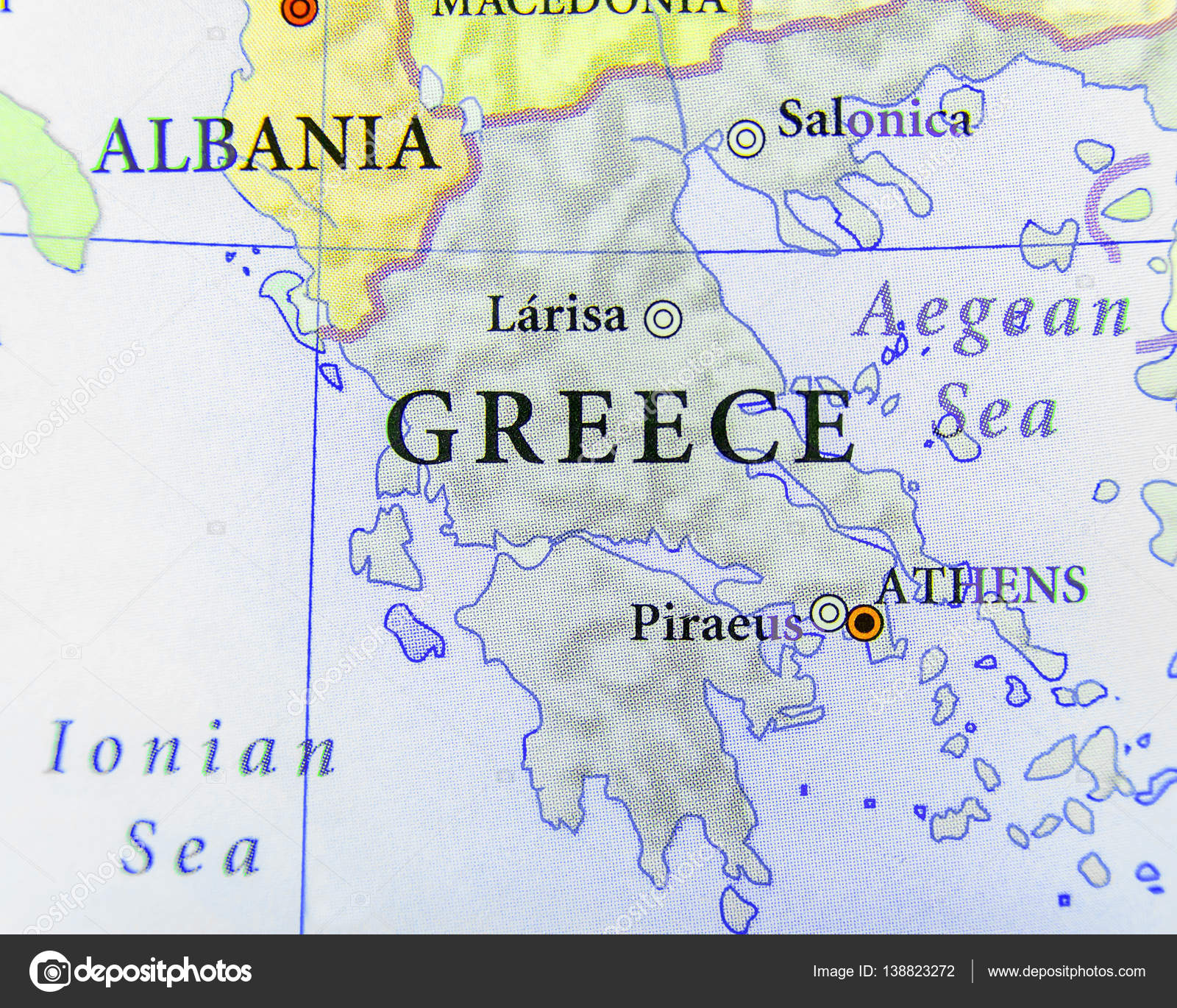 CARTINA GRECIA SCARICA