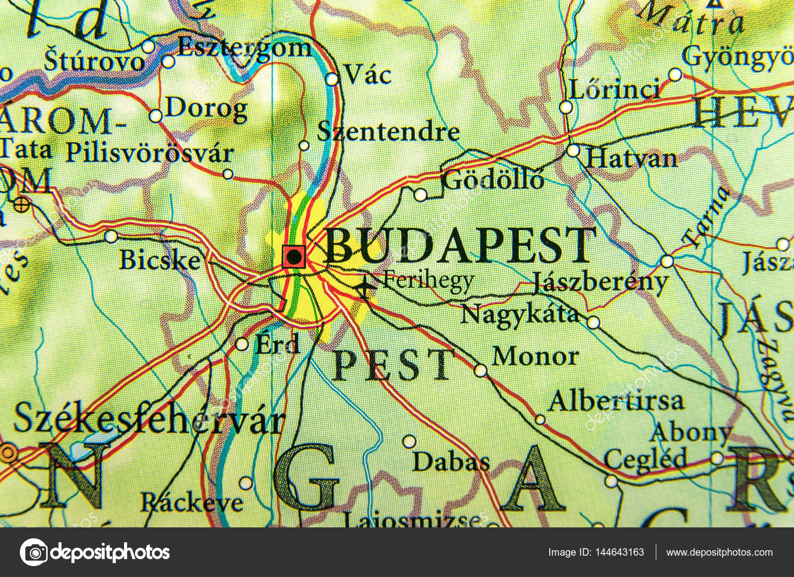 Pictures : hungary the country | Geographic map of European country