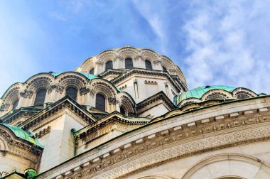 Sofia, Bulg başkenti Alexander Nevsky katedralde parçası