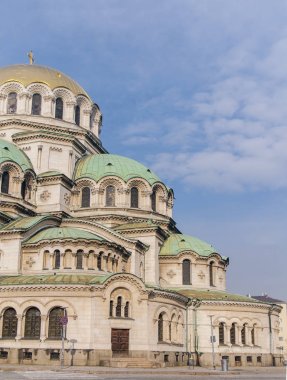Sofia, Bulg başkenti Alexander Nevsky katedralde parçası