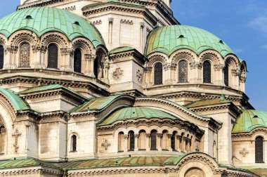 Sofia, Bulg başkenti Alexander Nevsky katedralde parçası