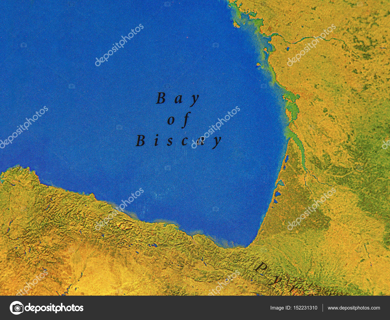 Bay Of Biscay On World Map Map