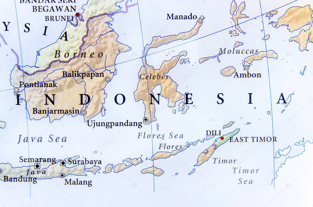 Immagini: cartina muta indonesia | Cartina geografica dell'Indonesia