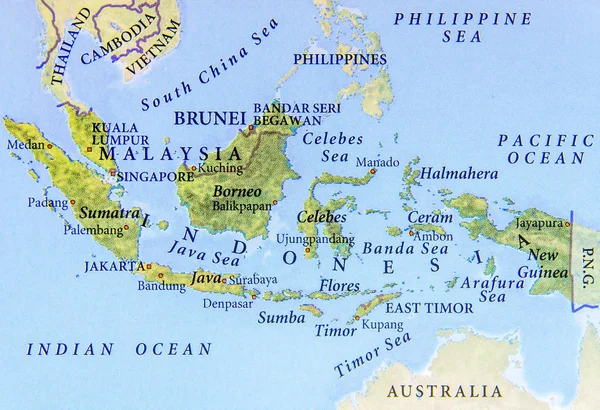 Geographische Karte der europäischen Land Italien Sizilien ...