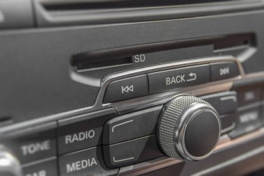 Araba radyo stereo pikap paneli ve modern Pano elektrik malzemesi