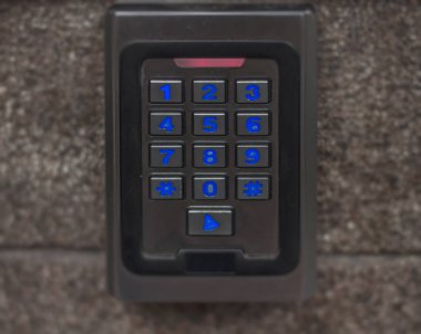 Kapı sayısal elektronik erişim parolayla güvenlik sensörü