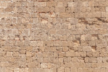 Büyük arka plan rock küp blok çimento hasar kale duvarı mimari desen