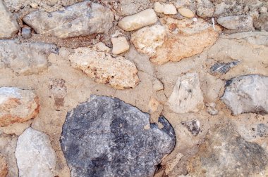 Büyük taş doğal çimento rock zor ışık doku arka plan