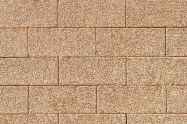 İşte sarı eski kale desen taş blok arka plan