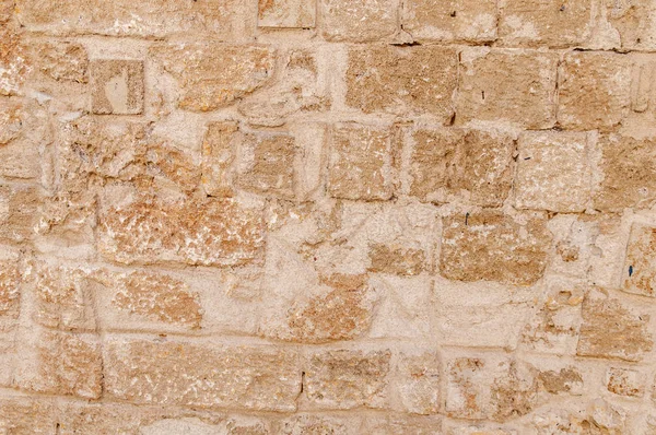 Жовтий замок старий кам'яний візерунок текстури стіни закрити — стокове фото