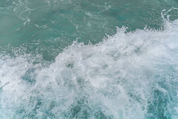 Beautiful Texture Splashing Waves Foam — Stock Photo, Image