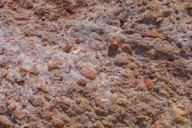 Deniz taşı dokusunun kırmızı ve mavi dokusu