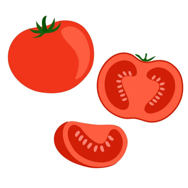 Domates. Tam, yarım, dilimle..