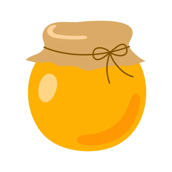 Honig aus Glas — Stockvektor