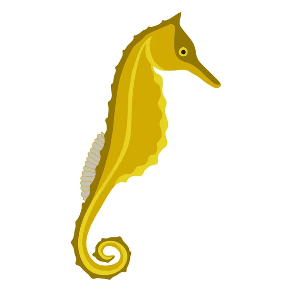 Hippocampe. Illustration vectorielle — Image vectorielle