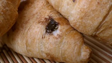 Lezzetli, taze kruvasan