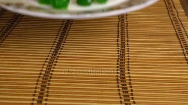 Çocuk oyuncağı bir krem ve reçel tabaka