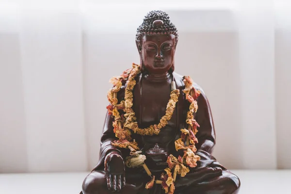 Imagem de Buda estátua de Buda usada como amuletos da religião budista — Fotografia de Stock